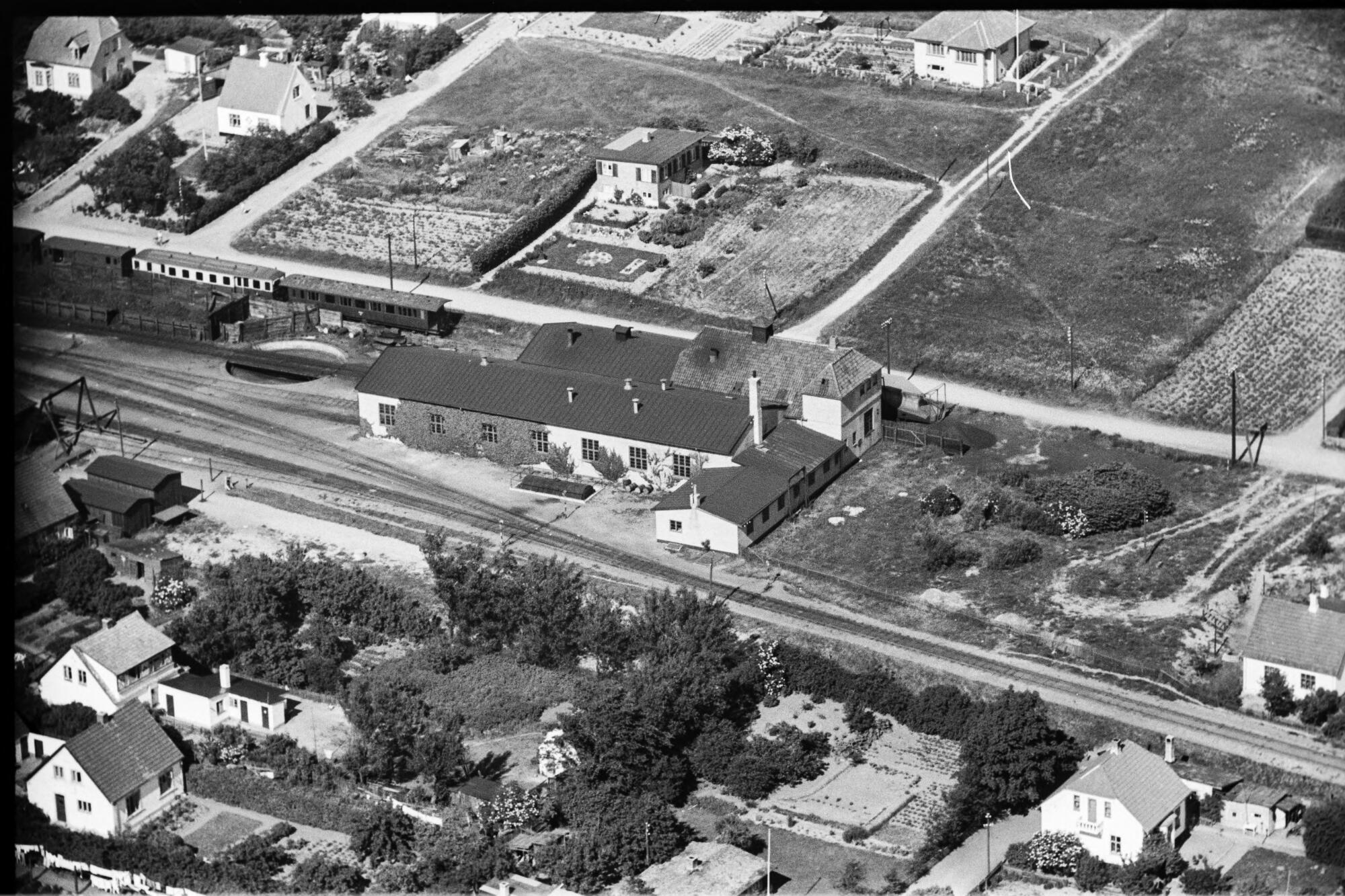 Dines Bogø - Hundested - Luftfoto - Det Kgl. Bibliotek